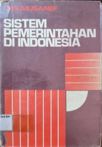 Sistem Pemerintahan Di Indonesia