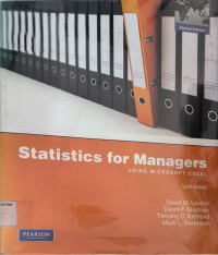 Statistics For Managers Using Microsoft Excel