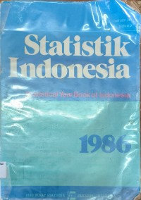 Statistik Indonesia: Statistical Year Book Of Indonesia