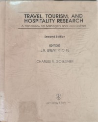 Travel Tourism And Hospitality Research