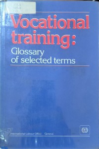 Vocational Training : Glossary of Selected Terms