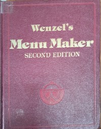 Wenzel's Menu Maker