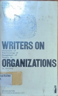 Writers On Organizations