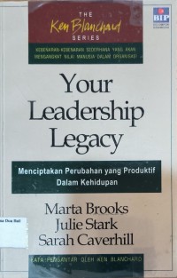 Your Leadership Legacy