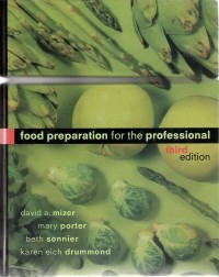 Food Preparation For The Professional