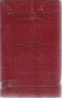 Sejarah Nasional Indonesia IV : Indonesia Dalam Abad 18 Dan 19